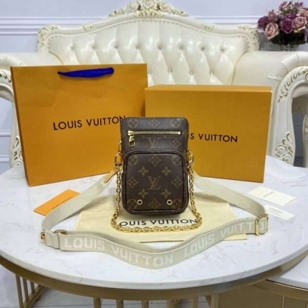 Replica LV Monogram Utility Phone Sleeve M80746 - Image 5