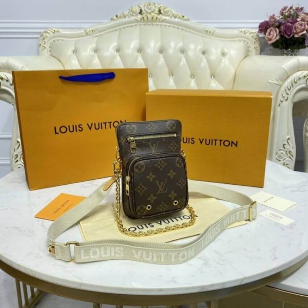 Replica LV Monogram Utility Phone Sleeve M80746 - Image 6