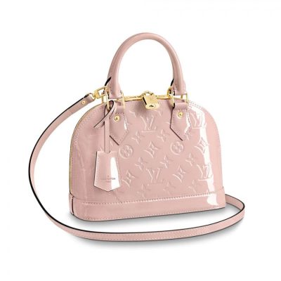 Replica Louis Vuitton Monogram Vernis Alma BB Handbag