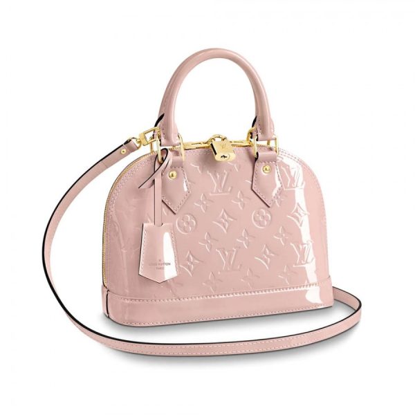Replica Louis Vuitton Monogram Vernis Alma BB Handbag