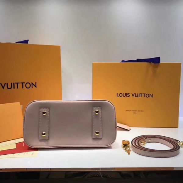 Replica Louis Vuitton Monogram Vernis Alma BB Handbag - Image 8