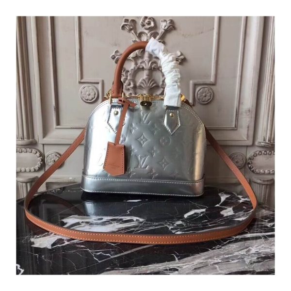 LV Monogram Vernis Alma BB Replica M91606 Bag - Image 2