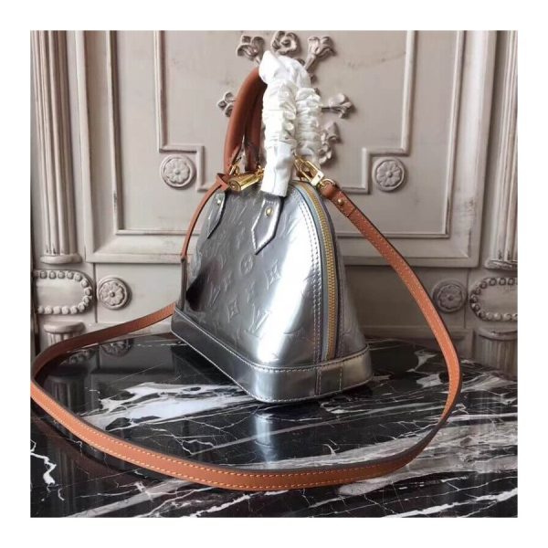 LV Monogram Vernis Alma BB Replica M91606 Bag - Image 3