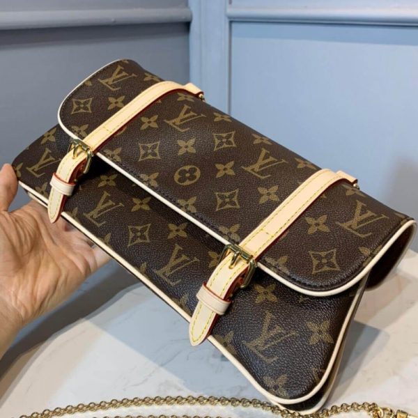 Vintage LV Monogram Shoulder Bag M51162 Replica - Image 6