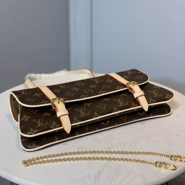 Vintage LV Monogram Shoulder Bag M51162 Replica - Image 9