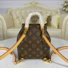 Best Replicas Bags - Replica LV Montsouris BB Backpack M45516 M45502 - Luxury Look Shop For Best Louis Vuitton LV Replica Bags With Cheap Price