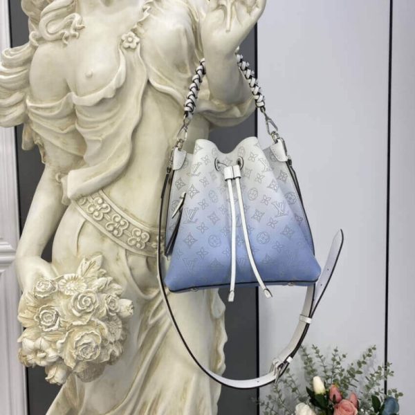Louis Vuitton Muria Bag Gradient Blue Mahina Leather Replica - Image 2