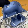 Best Replicas Bags - Louis Vuitton Muria Bag Gradient Blue Mahina Leather Replica Shop For Best Louis Vuitton LV Replica Bags With Cheap Price