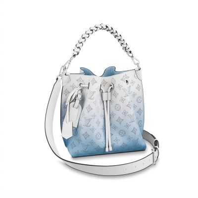 Louis Vuitton Muria Bag Gradient Blue Mahina Leather Replica