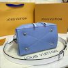 Best Replicas Bags - Louis Vuitton Muria Bag Gradient Blue Mahina Leather Replica Shop For Best Louis Vuitton LV Replica Bags With Cheap Price