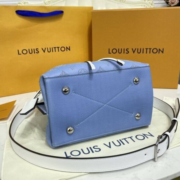 Louis Vuitton Muria Bag Gradient Blue Mahina Leather Replica - Image 6