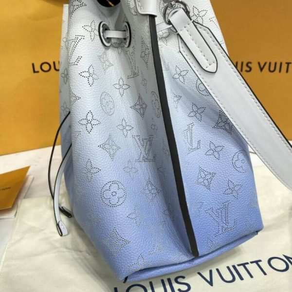 Louis Vuitton Muria Bag Gradient Blue Mahina Leather Replica - Image 8