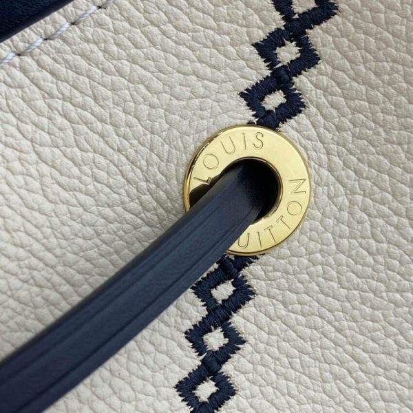 Replica LV Neonoe MM M46023 Creme Beige/Black Bag - Image 12