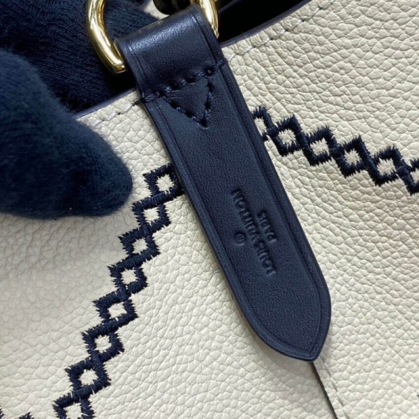 Replica LV Neonoe MM M46023 Creme Beige/Black Bag - Image 13