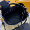 Best Replicas Bags - Replica LV Neonoe MM M46023 Creme Beige/Black Bag Shop For Best Louis Vuitton LV Replica Bags With Cheap Price