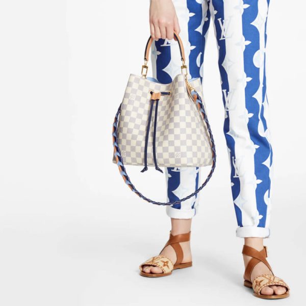 Louis Vuitton Neonoe MM N50042 Blue Replica Bag - Image 2
