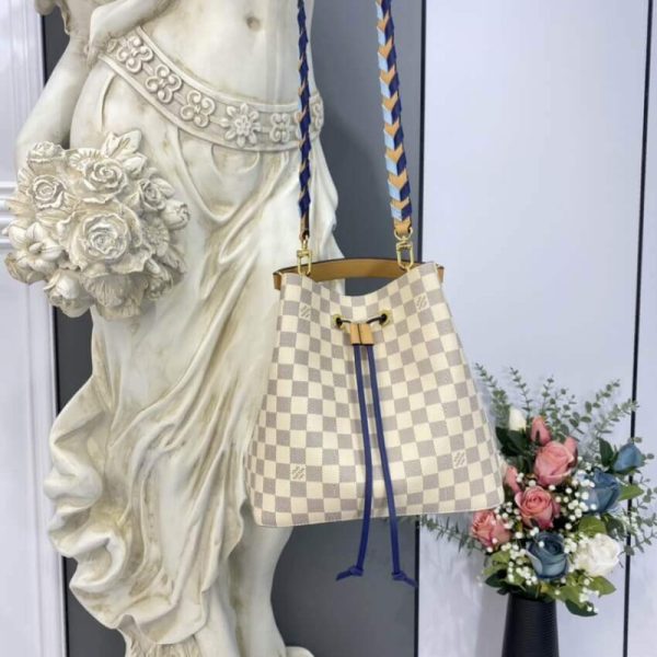 Louis Vuitton Neonoe MM N50042 Blue Replica Bag - Image 3