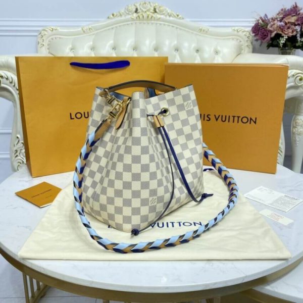 Louis Vuitton Neonoe MM N50042 Blue Replica Bag - Image 5
