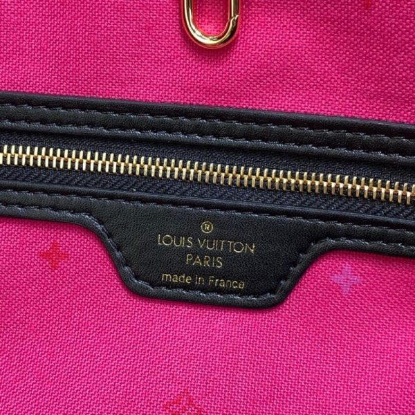 LV Neverfull MM Replica - Midnight Fuchsia M20511 - Image 11