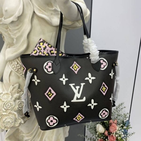 Replica LV Neverfull MM M45818 M45819 – Stylish Designer Tote - Image 3