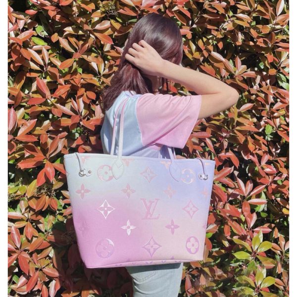LV Neverfull MM M46077 Sunrise Pastel Replica Bag - Image 2