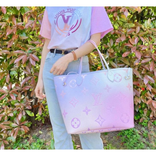 LV Neverfull MM M46077 Sunrise Pastel Replica Bag - Image 3