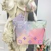 Best Replicas Bags - LV Neverfull MM M46077 Sunrise Pastel Replica Bag Shop For Best Louis Vuitton LV Replica Bags With Cheap Price