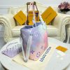 Best Replicas Bags - LV Neverfull MM M46077 Sunrise Pastel Replica Bag Shop For Best Louis Vuitton LV Replica Bags With Cheap Price