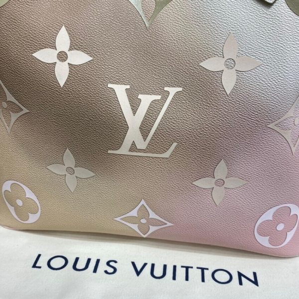 Replica LV Neverfull MM Sunset Kaki Handbag - M59859 - Image 11