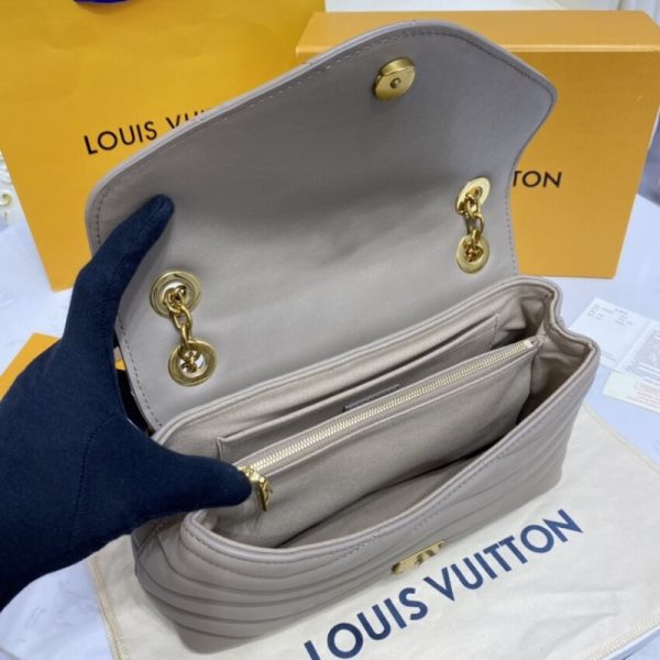 Replica Louis Vuitton New Wave Chain Bag in Dark Taupe - Image 13