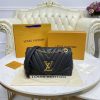 Best Replicas Bags - Replica LV New Wave Chain Bag M58552 in Black Shop For Best Louis Vuitton LV Replica Bags With Cheap Price
