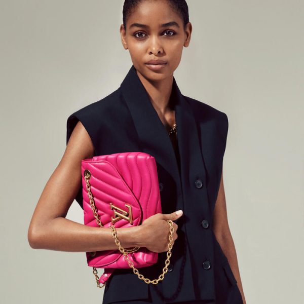 Louis Vuitton New Wave Chain Bag Agathe Pink Replica M58553 - Image 2
