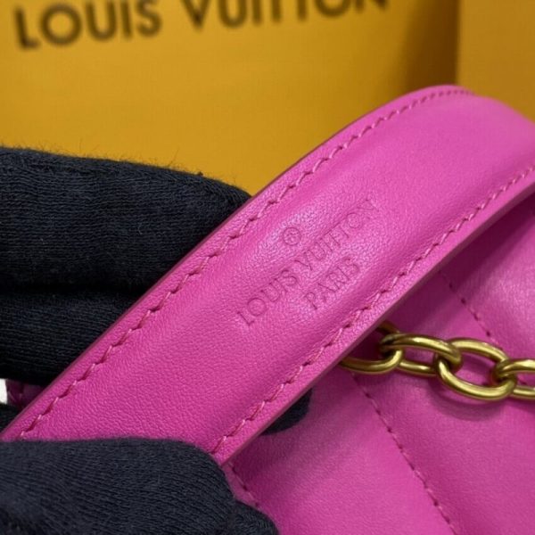 Louis Vuitton New Wave Chain Bag Agathe Pink Replica M58553 - Image 12