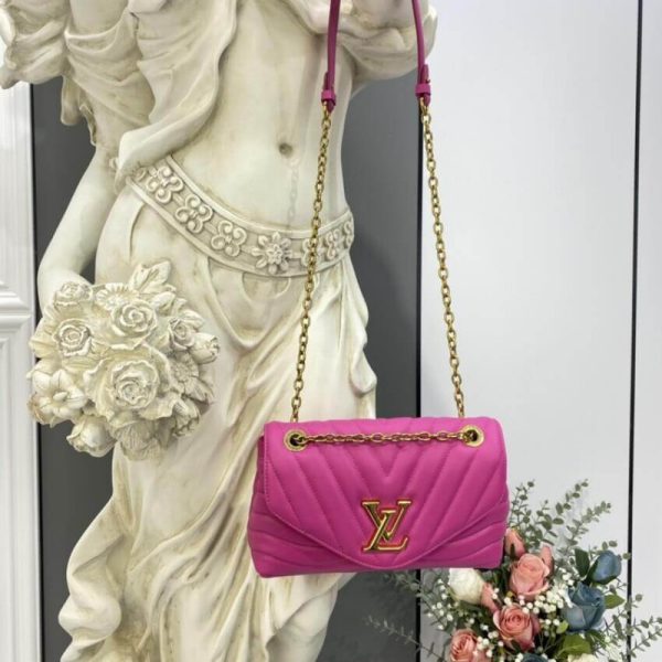 Louis Vuitton New Wave Chain Bag Agathe Pink Replica M58553 - Image 3
