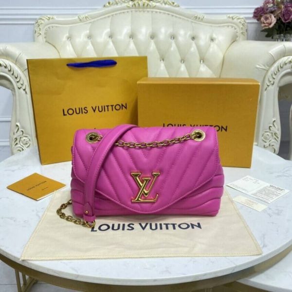Louis Vuitton New Wave Chain Bag Agathe Pink Replica M58553 - Image 4
