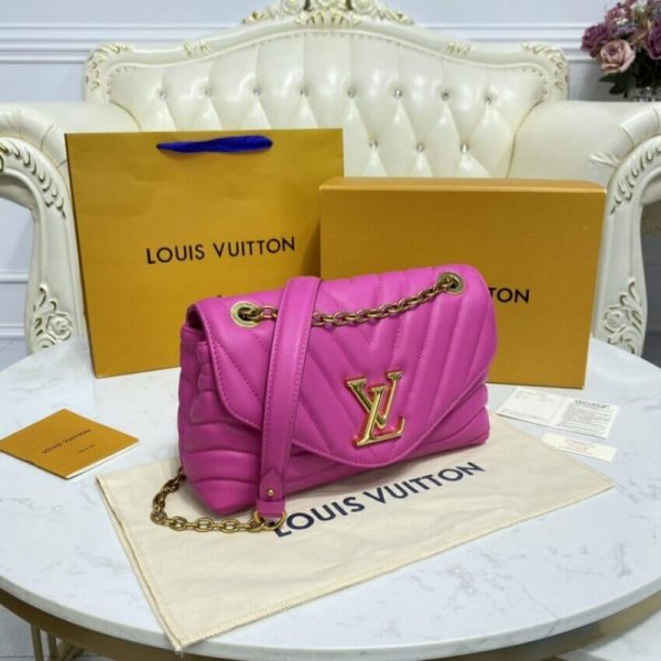 Louis Vuitton New Wave Chain Bag Agathe Pink Replica M58553 - Image 5