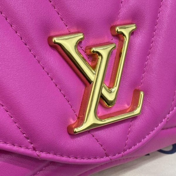 Louis Vuitton New Wave Chain Bag Agathe Pink Replica M58553 - Image 9