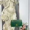 Best Replicas Bags - Replica LV New Wave Chain Bag - Emerald Green M58664 Shop For Best Louis Vuitton LV Replica Bags With Cheap Price