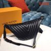 Best Replicas Bags - Louis Vuitton New Wave Leather Replica Bumbag M53750 Shop For Best Louis Vuitton LV Replica Bags With Cheap Price