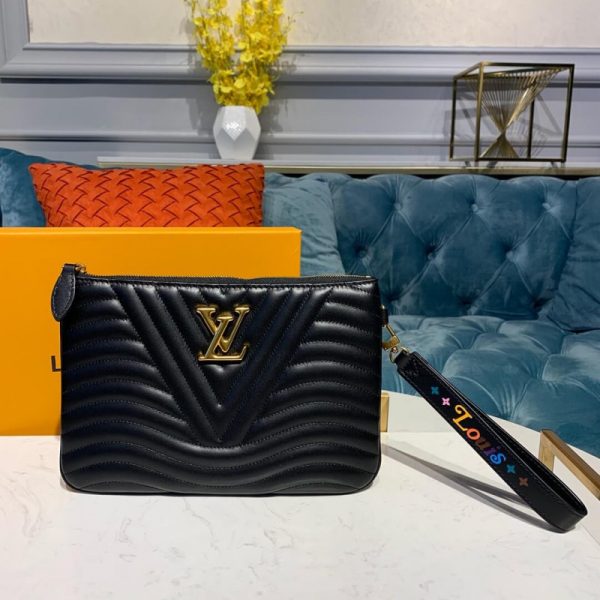 Louis Vuitton New Wave Zipped Pochette Replica - Image 2