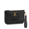 Best Replicas Bags - Louis Vuitton New Wave Zipped Pochette Replica Shop For Best Louis Vuitton LV Replica Bags With Cheap Price