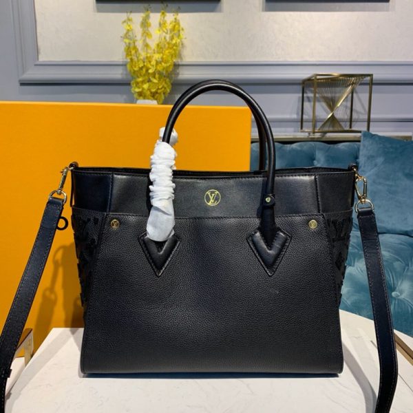 Replica LV On My Side Bag Black M53823 - Premium Quality - Image 5