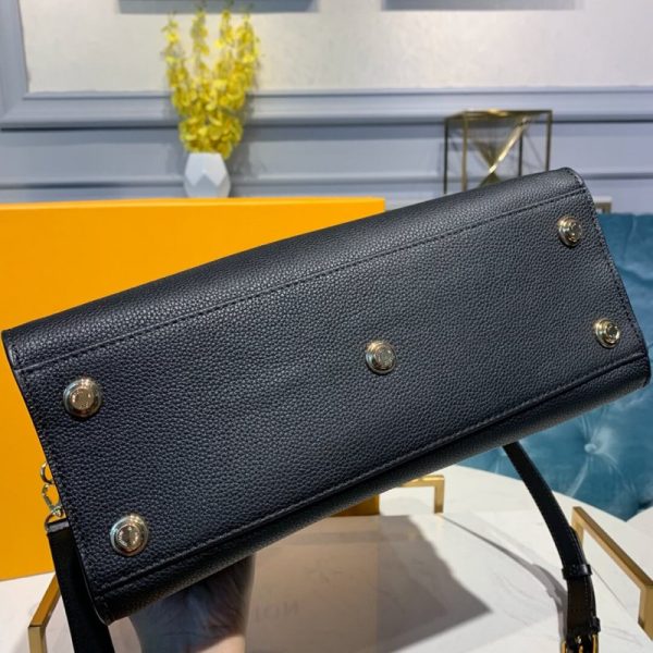 Replica LV On My Side Bag Black M53823 - Premium Quality - Image 7