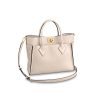 Best Replicas Bags - Replica Louis Vuitton On My Side Bag Beige M55802 Shop For Best Louis Vuitton LV Replica Bags With Cheap Price