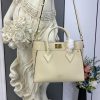 Best Replicas Bags - Replica Louis Vuitton On My Side Bag Beige M55802 Shop For Best Louis Vuitton LV Replica Bags With Cheap Price