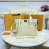 Best Replicas Bags - Replica Louis Vuitton On My Side Bag Beige M55802 Shop For Best Louis Vuitton LV Replica Bags With Cheap Price