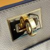 Best Replicas Bags - Replica Louis Vuitton On My Side Bag Beige M55802 Shop For Best Louis Vuitton LV Replica Bags With Cheap Price