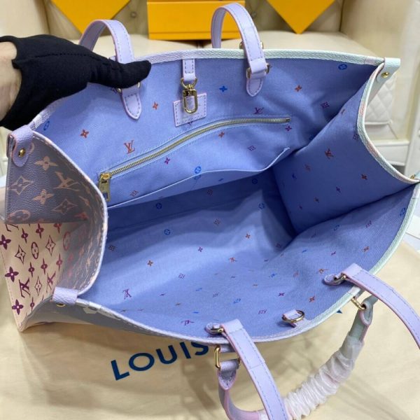 Replica LV Onthego GM M46076 Sunrise Pastel Tote Bag - Image 12