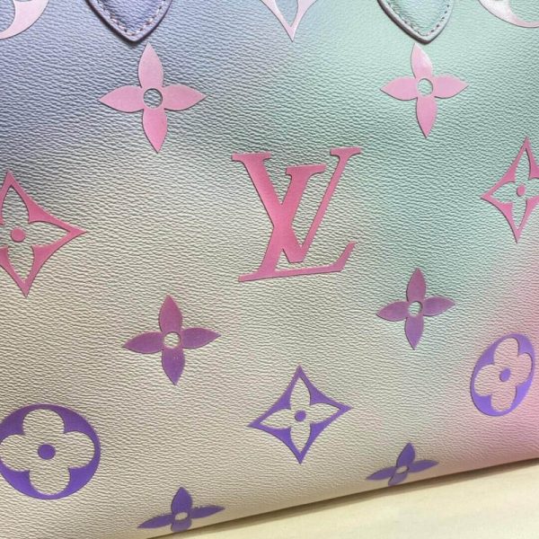 Replica LV Onthego GM M46076 Sunrise Pastel Tote Bag - Image 8