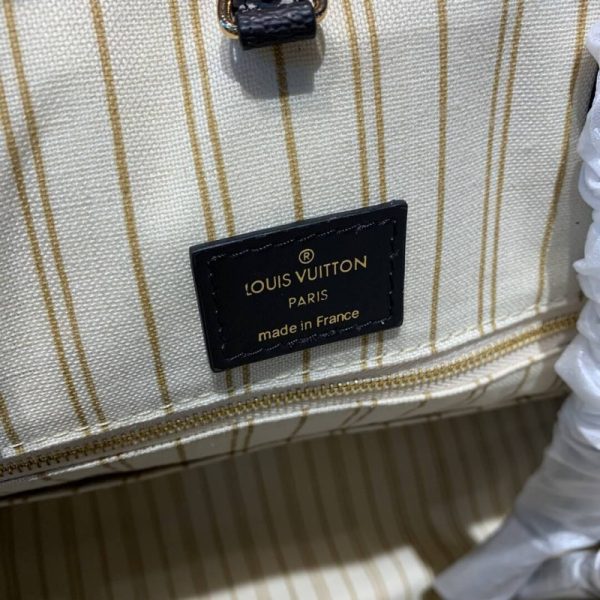 Replica LV Onthego Ivory/Havana Tote Bag M44675 - Image 8
